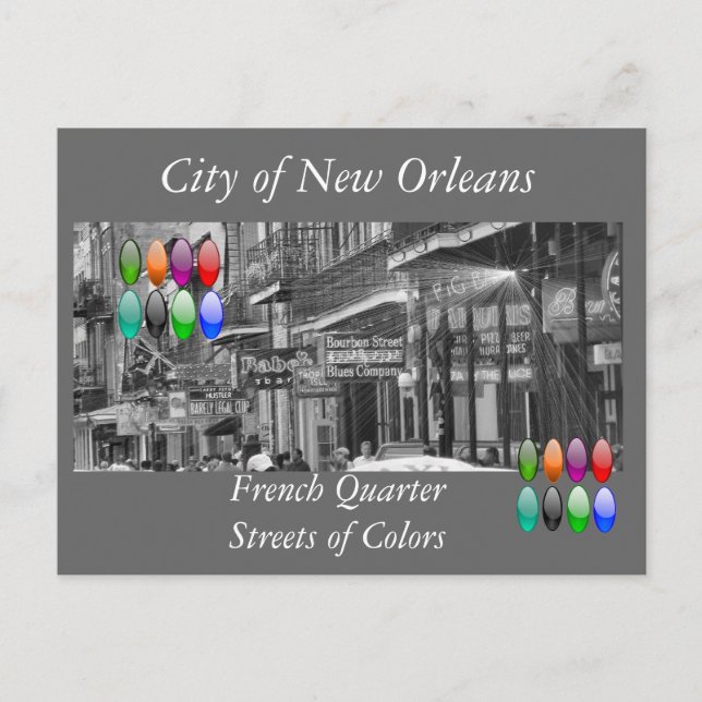 Postal Ciudad de Nueva Orleans (Anverso)