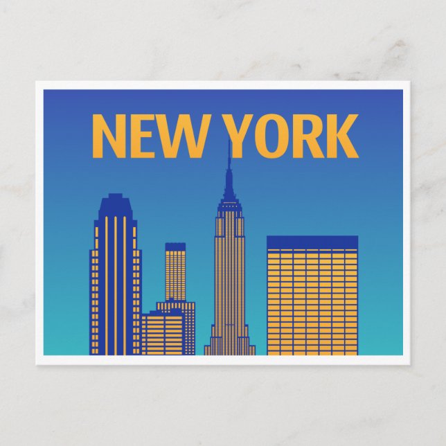 POSTAL CIUDAD DE NUEVA YORK (Anverso)