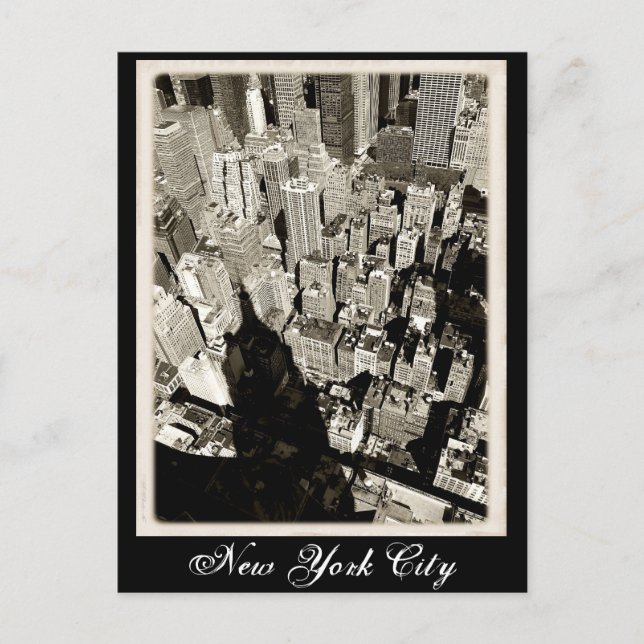 Postal Ciudad de Nueva York (Anverso)