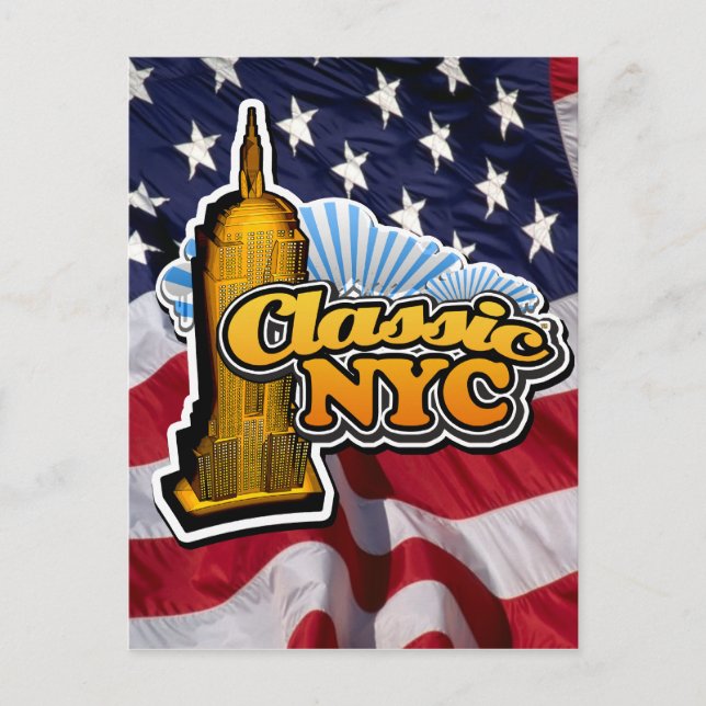 Postal Ciudad de Nueva York (Anverso)