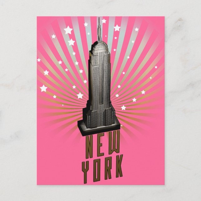 Postal Ciudad de Nueva York (Anverso)