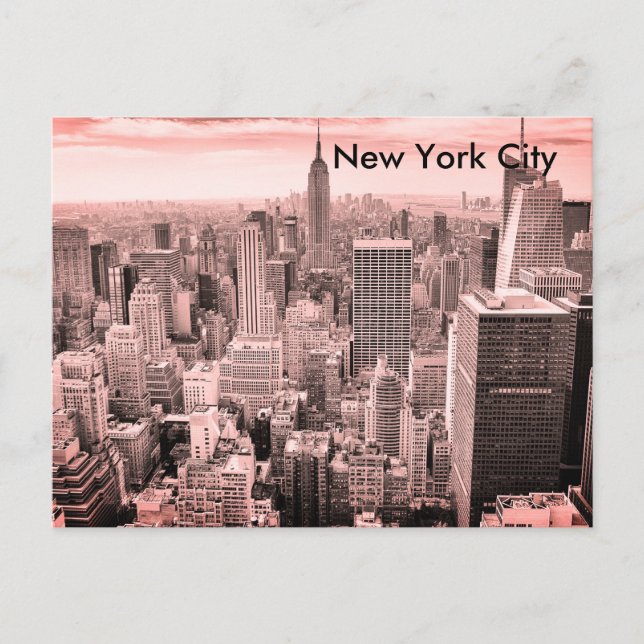 Postal Ciudad de Nueva York (Anverso)