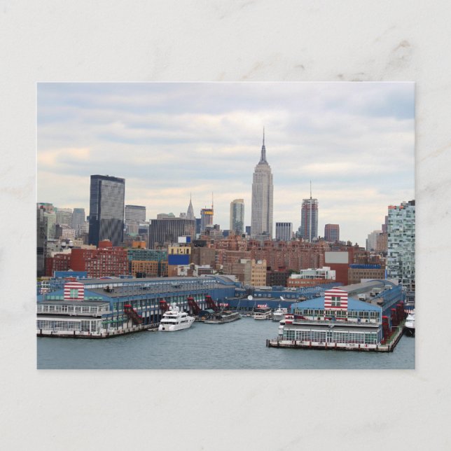 Postal Ciudad de Nueva York (Anverso)