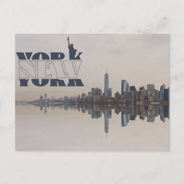 Postal Ciudad de Nueva York (Anverso)
