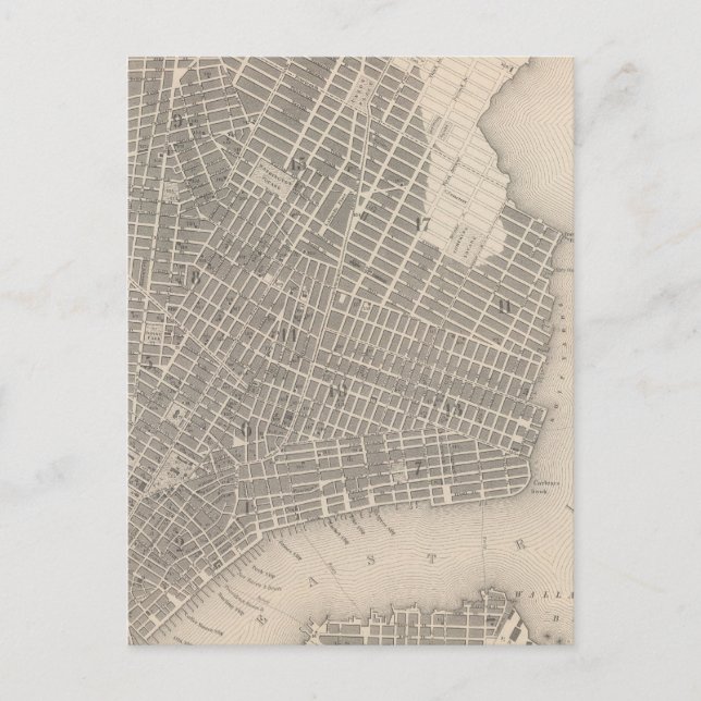 Postal Ciudad de Nueva York (Anverso)