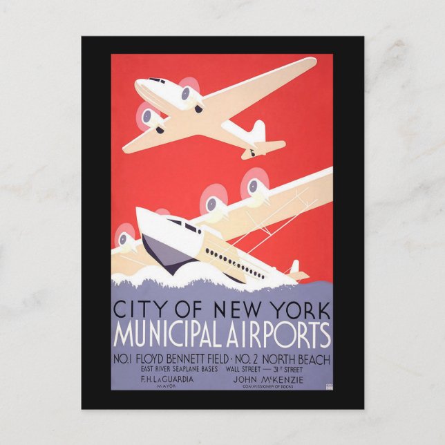 Postal Ciudad De Nueva York (Anverso)