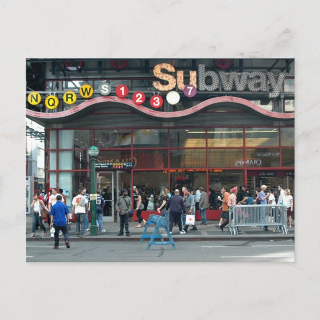 Postal Ciudad de Nueva York (Anverso)