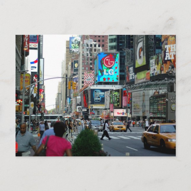 Postal Ciudad de Nueva York (Anverso)