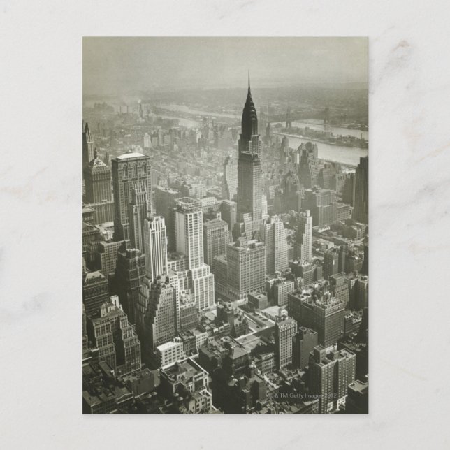 Postal Ciudad de Nueva York (Anverso)