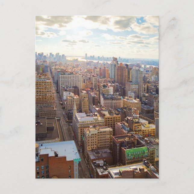 Postal Ciudad de Nueva York (Anverso)