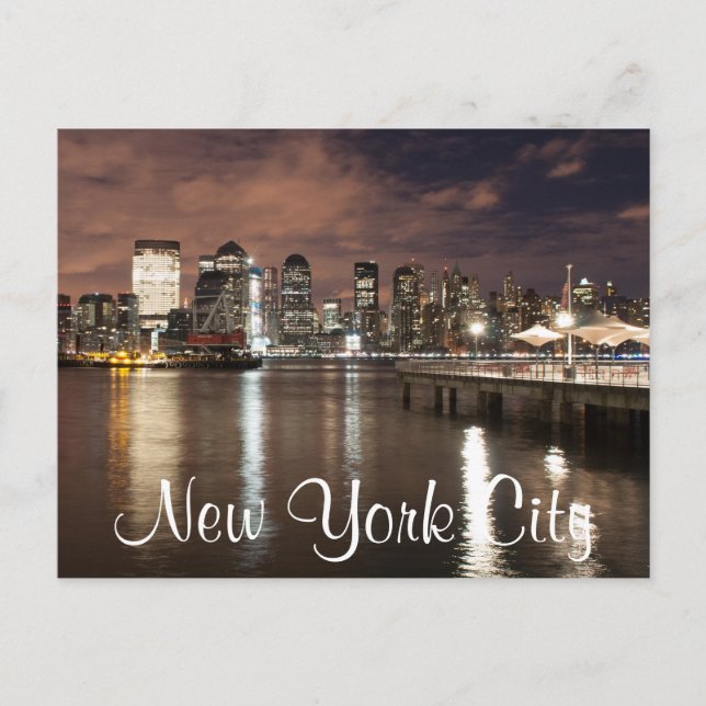 Postal Ciudad de Nueva York (Anverso)