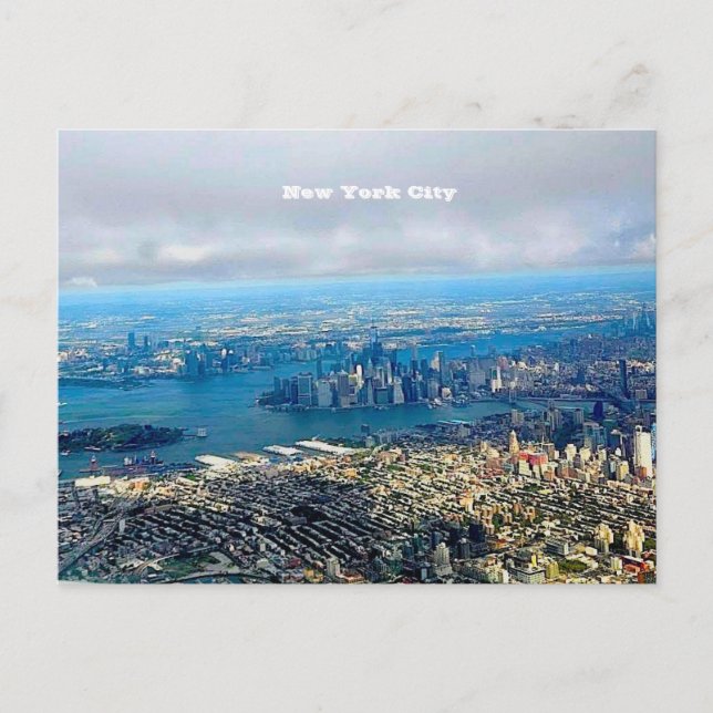 Postal Ciudad de Nueva York (Anverso)