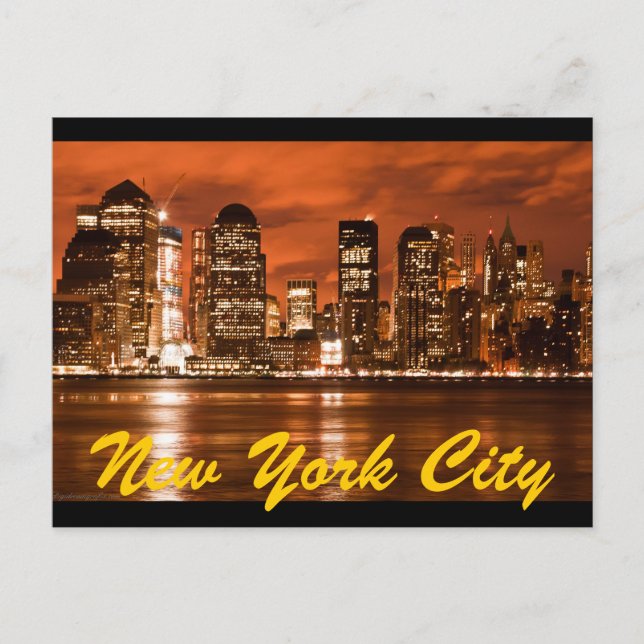 Postal Ciudad de Nueva York (Anverso)