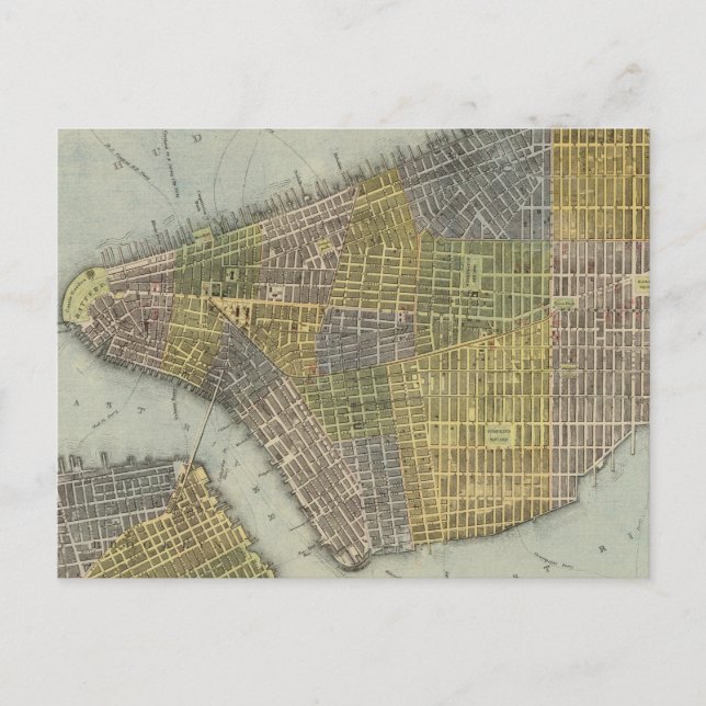 Postal Ciudad de Nueva York del Sur (Anverso)