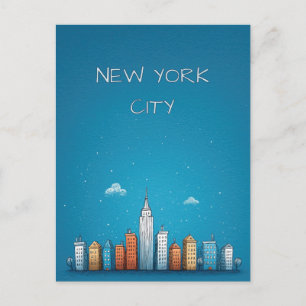 Postal Ciudad de Nueva York EE. UU.