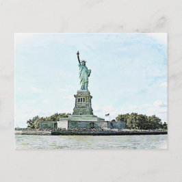 Postal Ciudad de Nueva York - Estatua de la Libertad