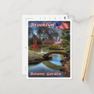Postal Ciudad de Nueva York - Jardín Botánico de Brooklyn