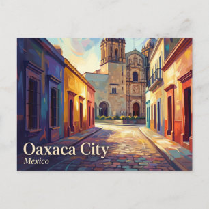 Postal Ciudad de Oaxaca México