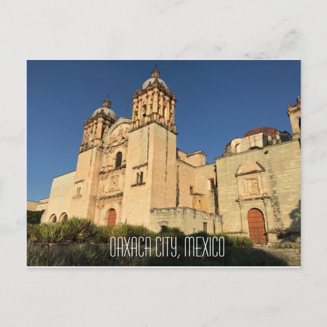 Postal Ciudad de Oaxaca México, Templo de Santo Domingo 2 (Anverso)