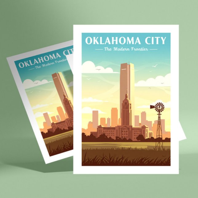 Postal Ciudad de Oklahoma (Subido por el creador)