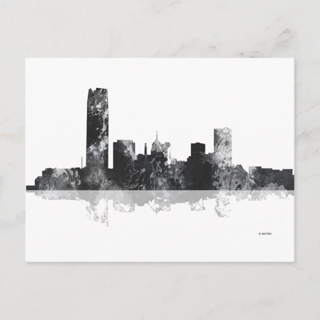 POSTAL CIUDAD DE OKLAHOMA, ESQUINA DE OKLAHOMA (Anverso)