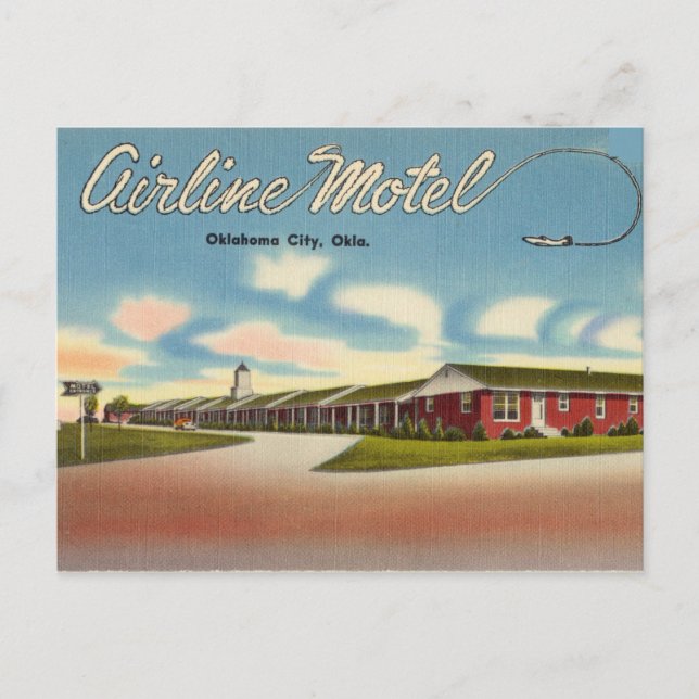 Postal Ciudad de Oklahoma, Oklahoma (Anverso)