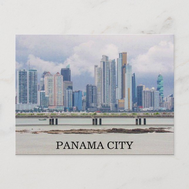 Postal ciudad de panamá (Anverso)