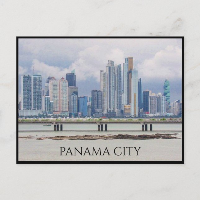 Postal ciudad de panamá (Anverso)
