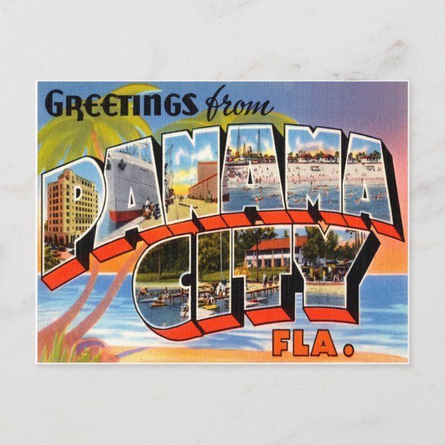 Postal Ciudad de Panamá Florida (Anverso)