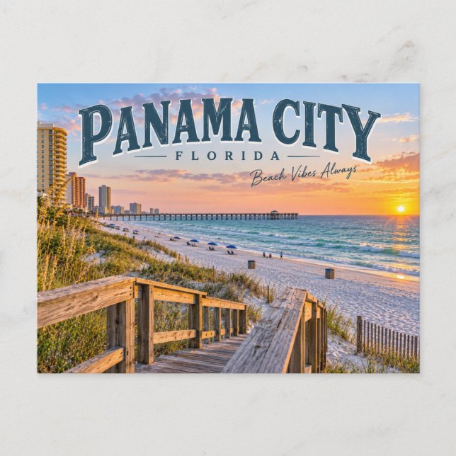 Postal Ciudad de Panamá Florida (Anverso)