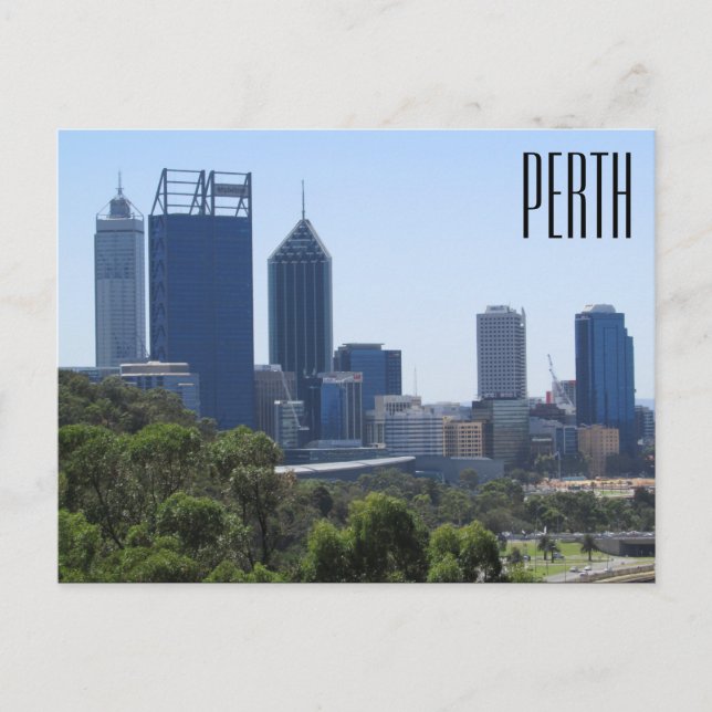 Postal ciudad de perth (Anverso)