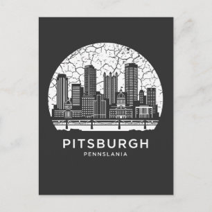 Postal Ciudad de Pittsburgh Pennsylvania