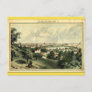 Postal Ciudad de Providencia en 1872