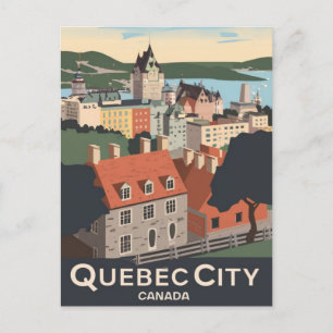 Postal Ciudad de Quebec Canadá