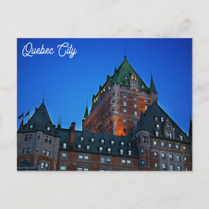 Postal Ciudad de Quebec Canadá Chateau Frontenac Foto de 