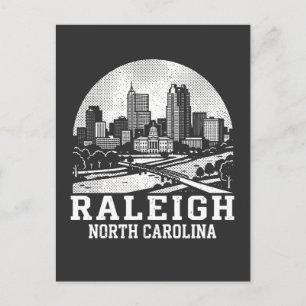 Postal Ciudad de Raleigh Carolina del Norte