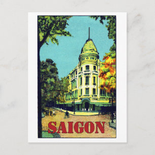 Postal Ciudad de Saigón, Ho Chi Minh, Vietnam, viajes ant
