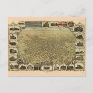 Postal Ciudad de San José California en 1901