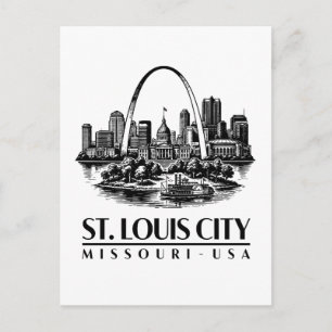 Postal Ciudad de San Luis Missouri EE. UU.