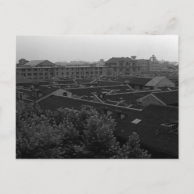 Postal Ciudad de Shanghai (Anverso)