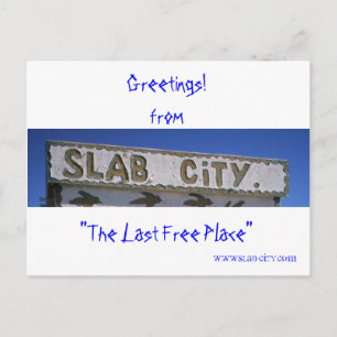 Postal Ciudad de Slab