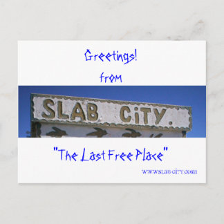 Postal Ciudad de Slab