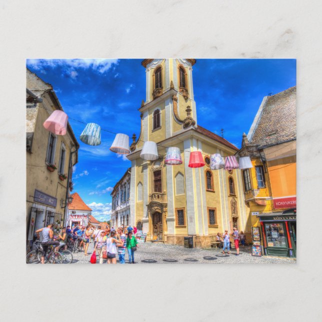 Postal Ciudad de Szentendre Budapest (Anverso)