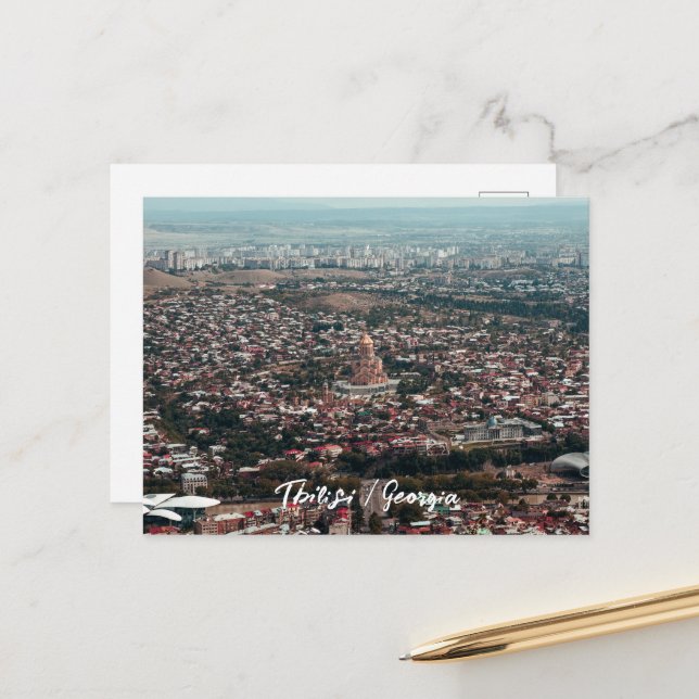 Postal ciudad de Tbilisi (Anverso/Reverso In Situ)