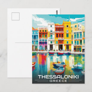 Postal ciudad de Tesalónica, Grecia Distrito de Ladadika