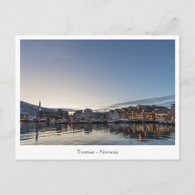 Postal Ciudad de Tromso (Anverso)