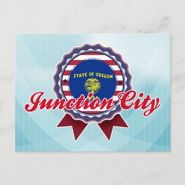 Postal Ciudad de unión, OR (Anverso)