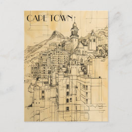Postal Ciudad del Cabo