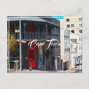 Postal Ciudad del Cabo Calle de Paisaje Urbano Sudáfrica