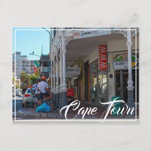 Postal Ciudad del Cabo Calle de Paisaje Urbano Sudáfrica